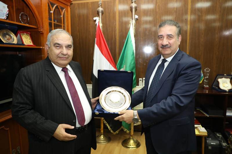 محافظ المنوفية يستقبل رئيس المحكمة الدستورية العليا ووزيرة التضامن علي هامش احتفالية المساعي المشكورة 