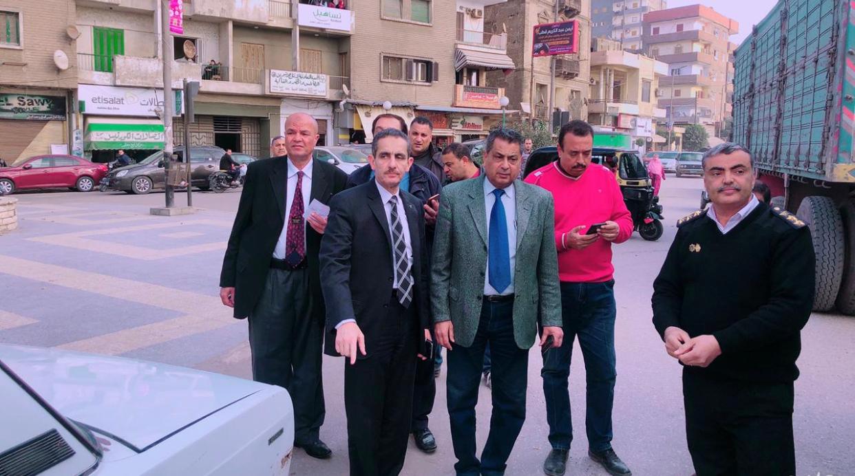 محافظ الغربية يقود حملة إشغالات مكبرة بمركز كفر الزيات.. صور 