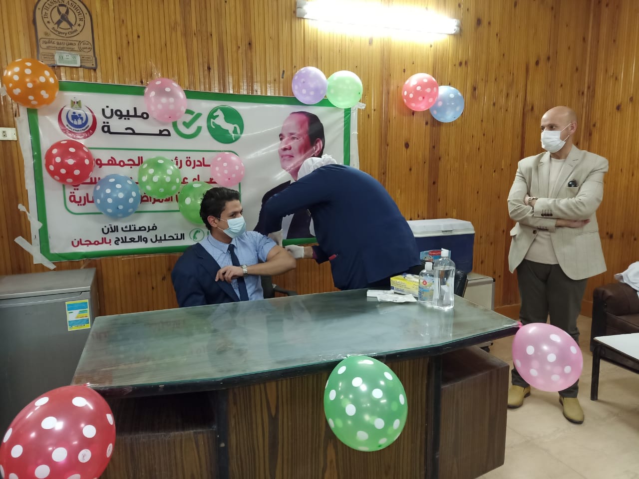 جانب من الزيارة