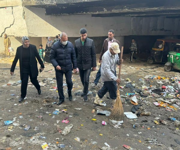 محافظ القليوبية يتابع إزالة الإشغالات واعمال النظافة بالخصوص وشبرا الخيمة