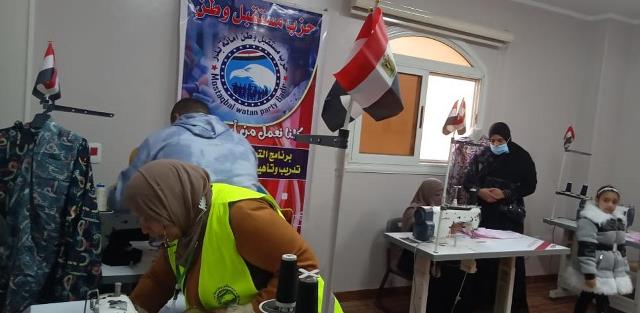 مستقبل وطن بدر ينظم ورش تدريب على أعمال 