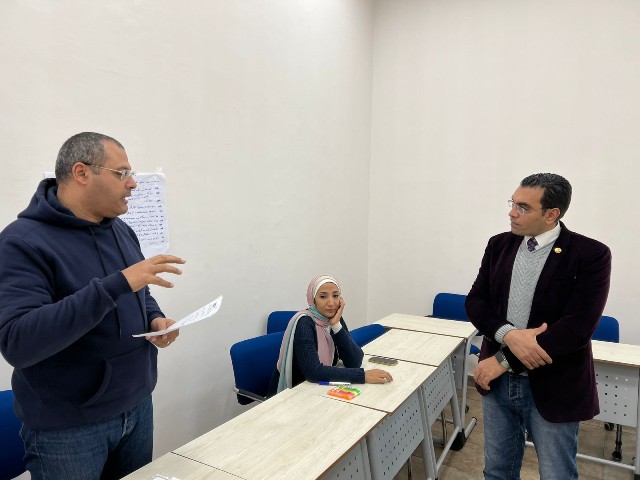 برامج تدريبيه للعاملين بجامعة المنصورة الجديدة 