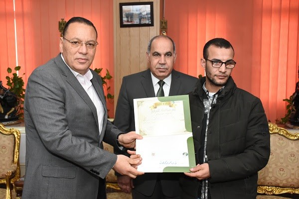 تكريم فريقى كرة الجرس لذوى الاجتياجات الخاصة بالشرقية