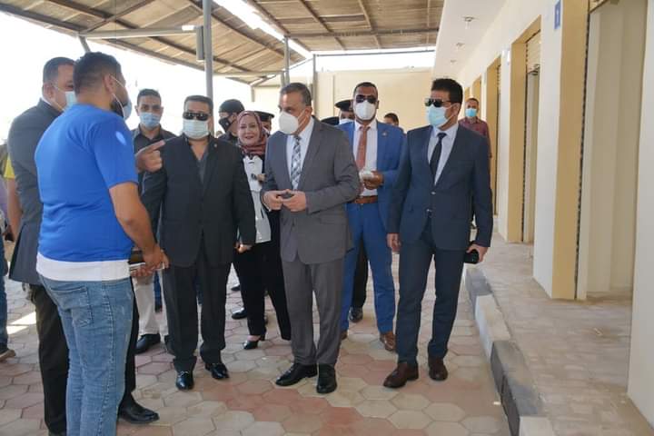 إجراء المزاد العلني لتأجير 13 محل بسوق السمك الجديد بحي غرب سوهاج