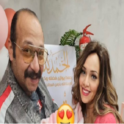 محمد ثروت وزوجته 