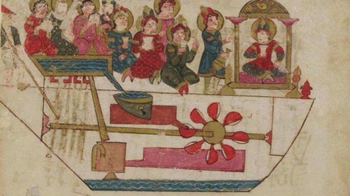 بديع الزمان الجزري عالم مسلم ابتكر الانسان الآلي قبل ان يعرفه العالم بألف سنة