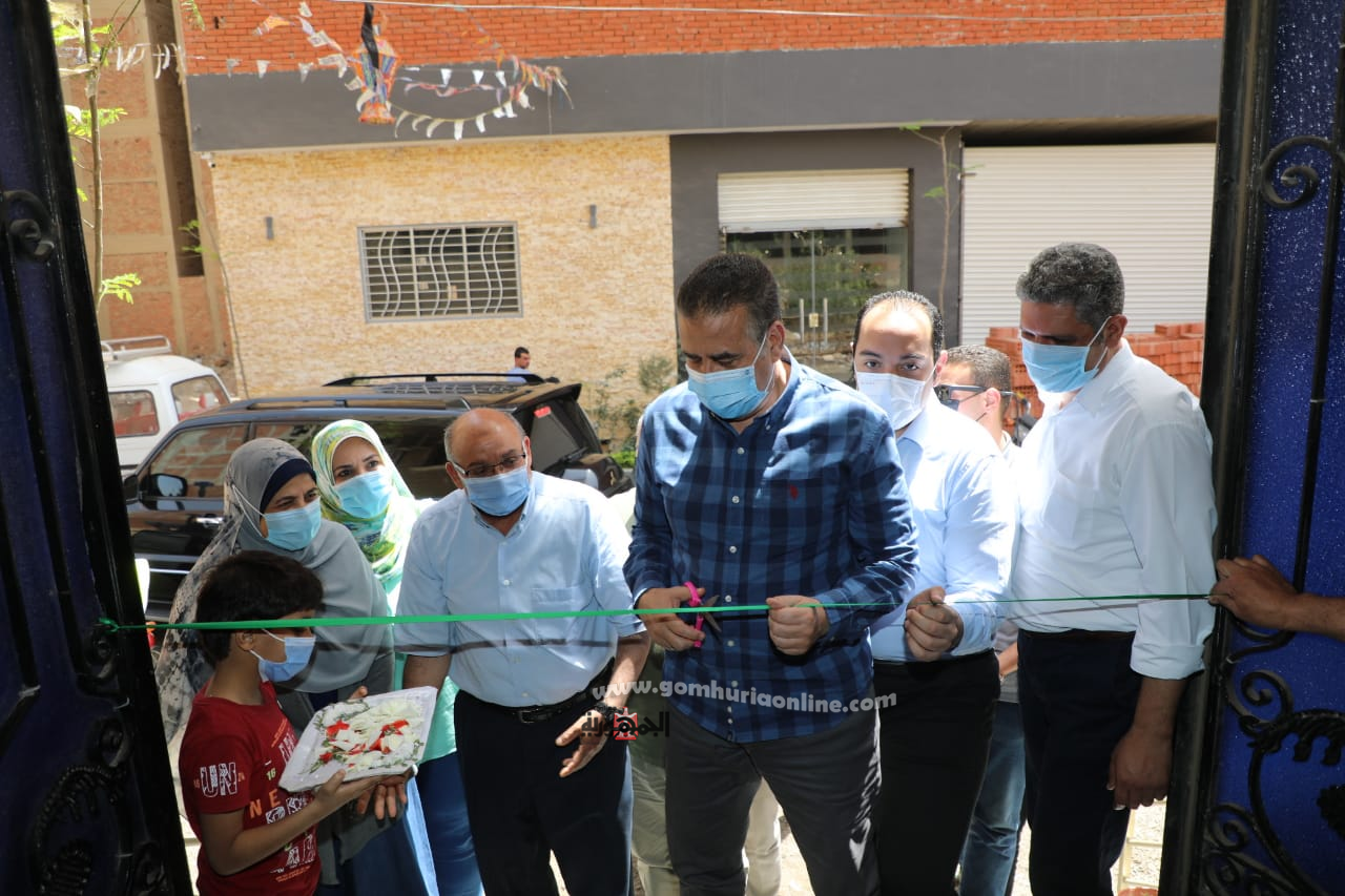 محافظ المنوفية يفتتح دار الأمل لرعاية الأيتام وذوي الهمم ..ويقرر صرف 50 ألف جنيه ومواد غذائية ولحوم .. بالصور 