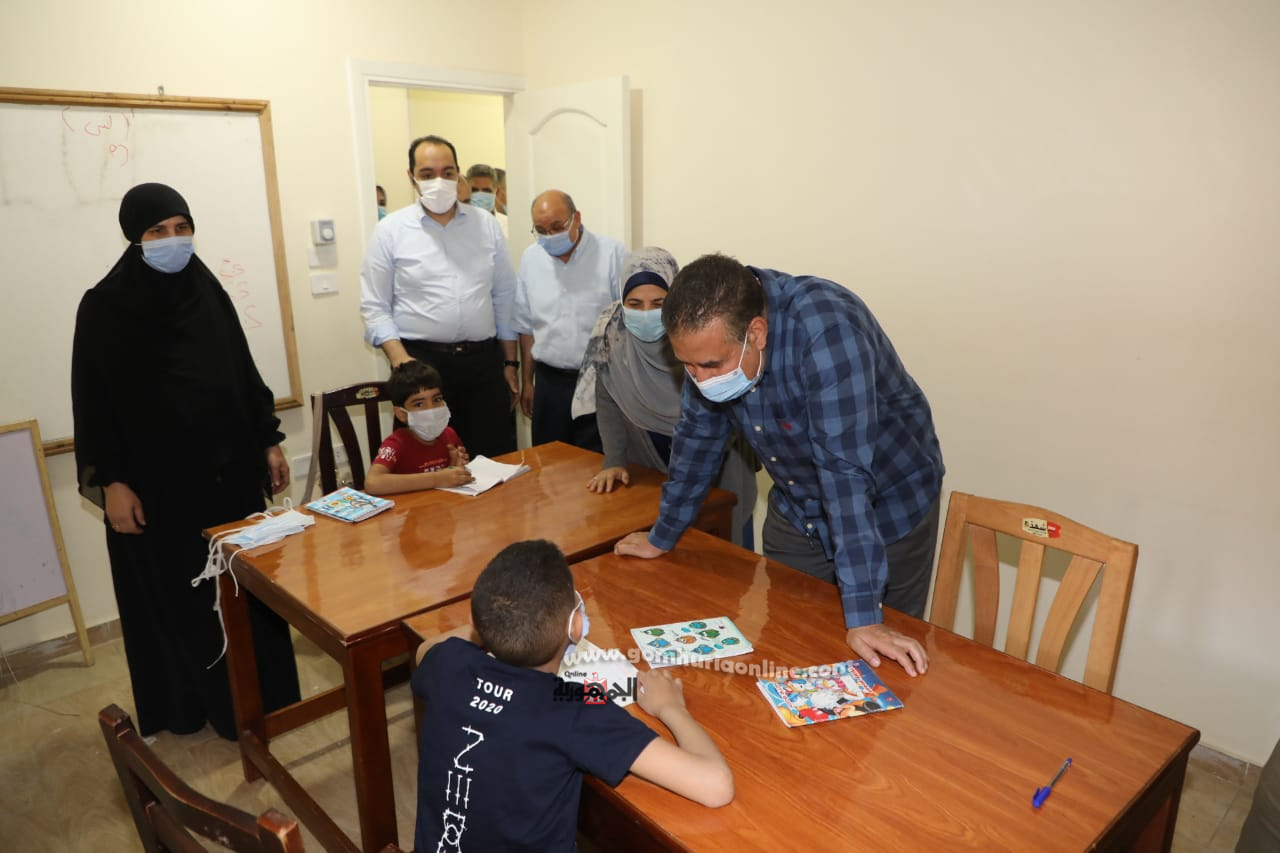 محافظ المنوفية يفتتح دار الأمل لرعاية الأيتام وذوي الهمم ..ويقرر صرف 50 ألف جنيه ومواد غذائية ولحوم .. بالصور 