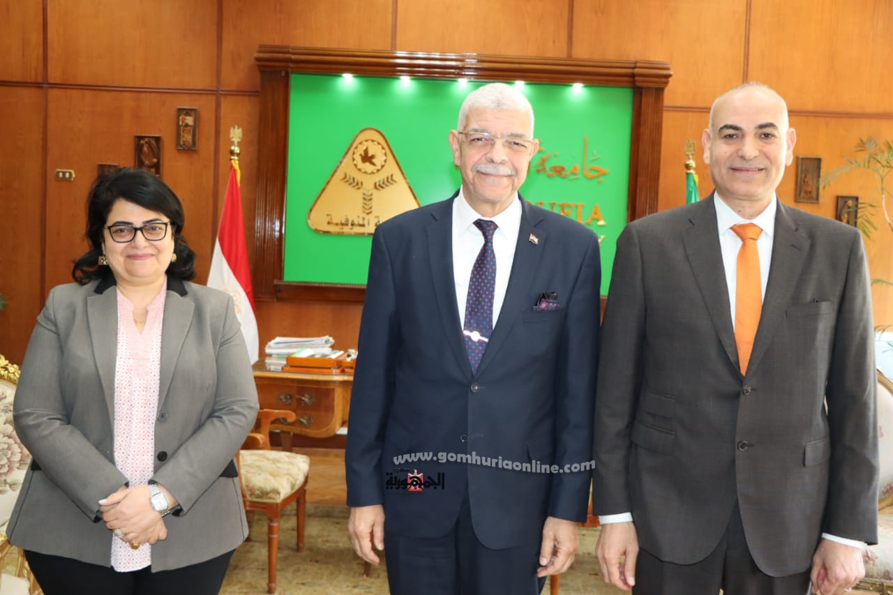 الدكتور ناصر عبد البارى  عميدا لكلية الطب جامعة المنوفية