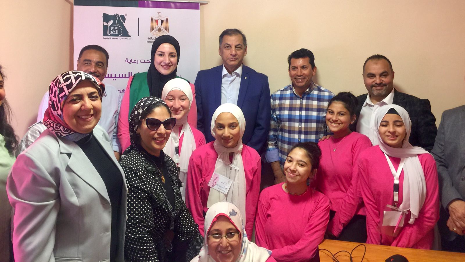 تدشين أول وحدة لمبادرة ريحانة لتدريب الفتيات  بمطروح 