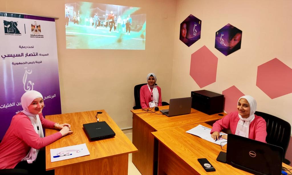 تدشين أول وحدة لمبادرة ريحانة لتدريب الفتيات  بمطروح 