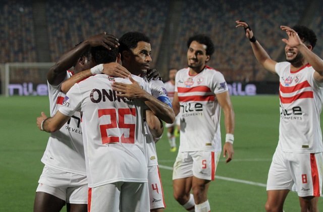 فرحة لاعبي الزمالك