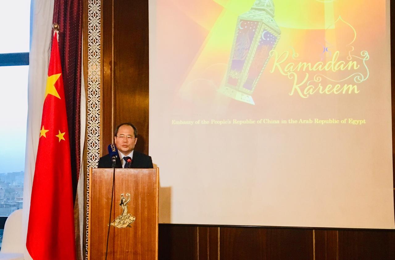 القائم بأعمال السفير الصيني بالقاهرة، شياو جون تشنغ