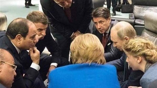 جانب من لقاءات الرئيس