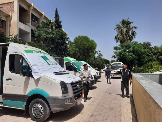 الكشف على 1223 مريض خلال قافلة طبية متعددة التخصصات بالدلنجات 