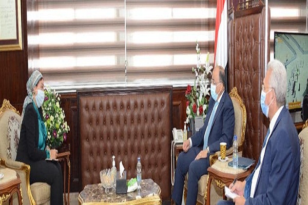 اللواء محمود شعرواى وآلاء الزهيرى