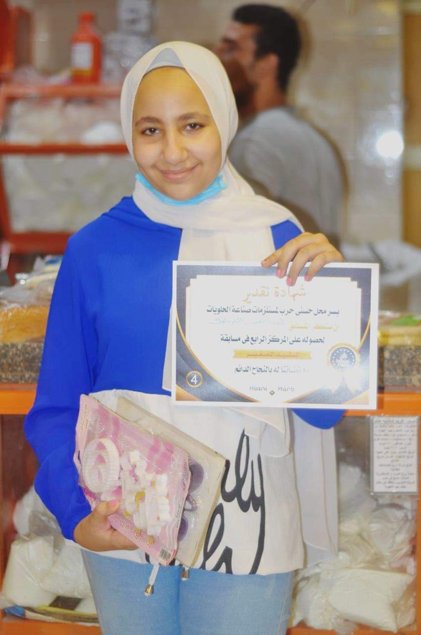 الفائزون فى مسابقة اطفال شيفات المستقبل بمحافظة دمياط.. مطبخ صابرين