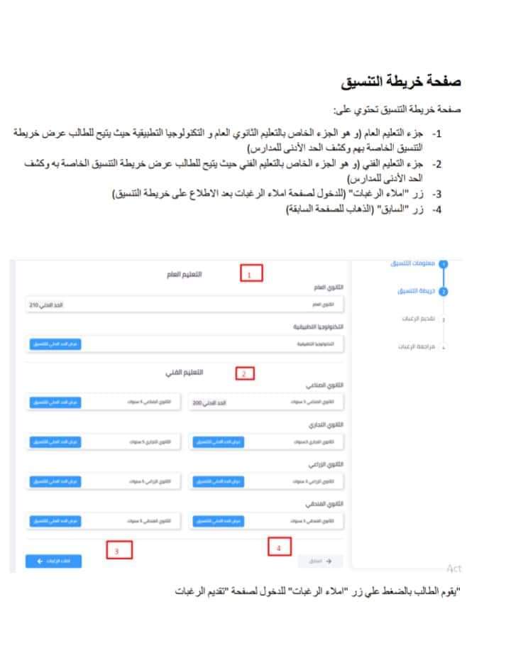 بدء تسجيل التقديم للصف الأول الثانوي إلكترونيا