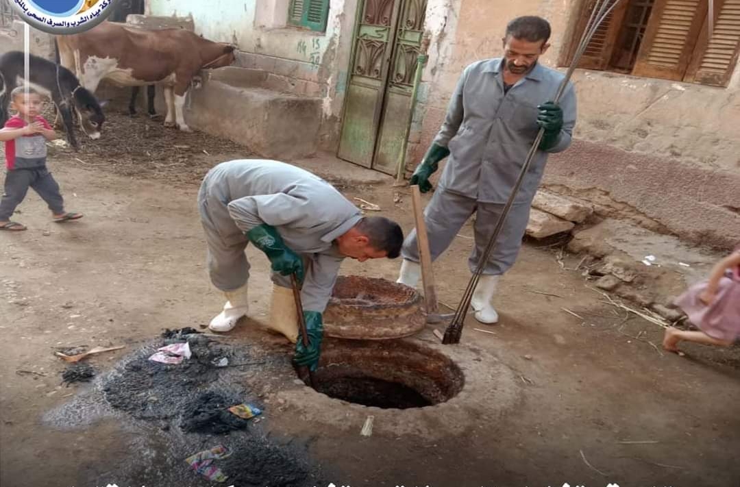 متابعة تشغيل محطات المياه والصرف الصحي بالمنيا خلال عيد الاضحى