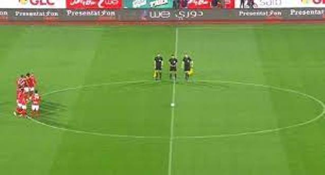 ارشيفية لانسحاب الزمالك امام الاهلى فى الدورى من قبل 