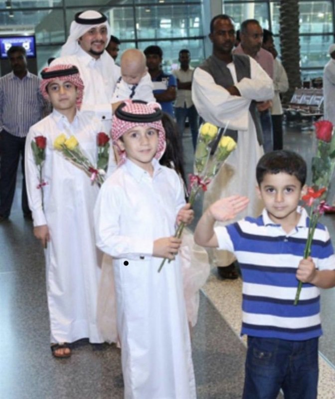 شاهد.. أول فوج من حجاج قطر يصل للسعودية لأداء مناسك الحج