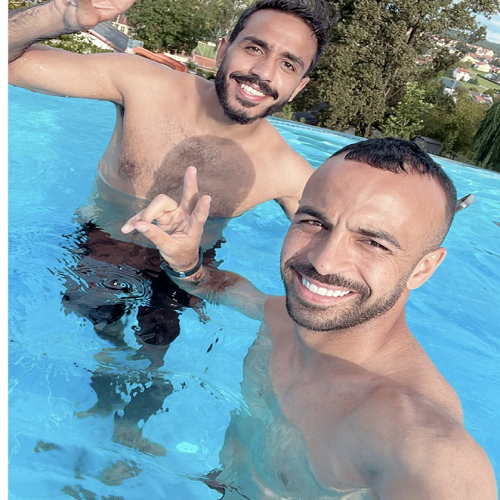 أفشة وكهربا 
