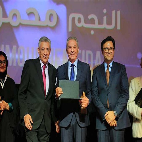 تكريم محمود حميدة فى مهرجان القاهرة الدولي للمسرح التجريبي