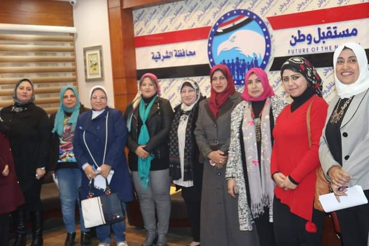 ٥ نائبات شرقاويات يُشاركن أمانة المرأة اجتماعها التنظيمى لوضع آلية دعم مبادرة 