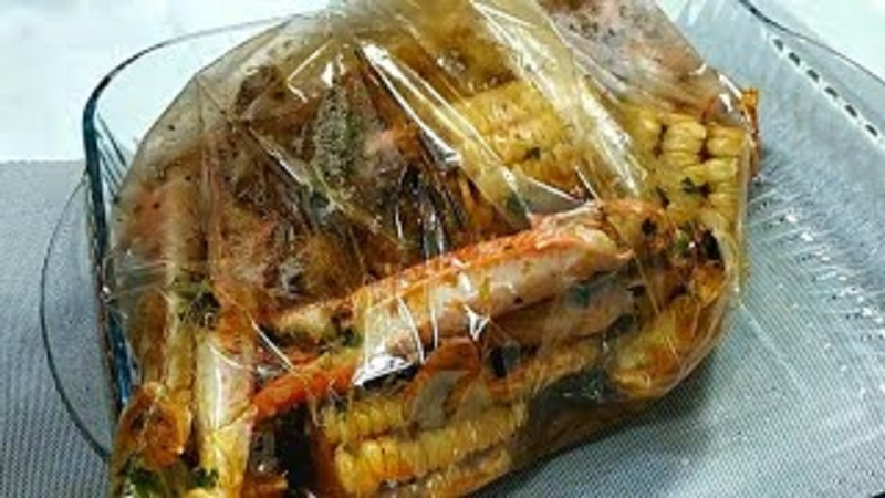 سى فود فى كيس 