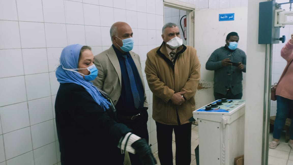وكيل وزارة الصحة يتفقد مستشفي المنشاوي العام بالغربية -صور