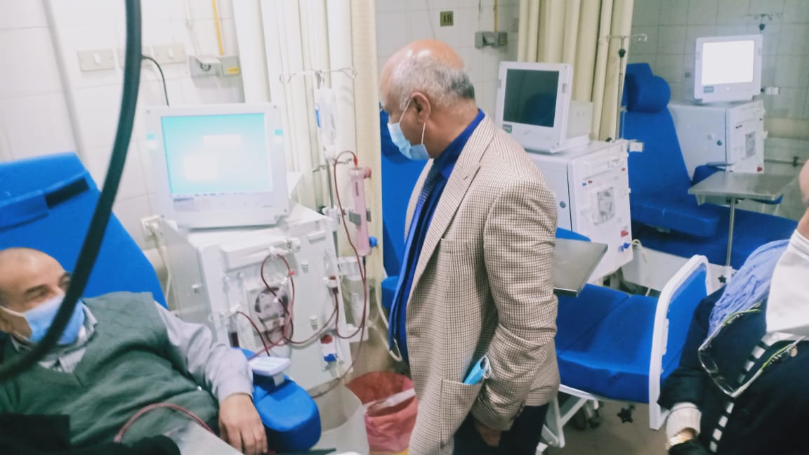 وكيل وزارة الصحة يتفقد مستشفي المنشاوي العام بالغربية -صور
