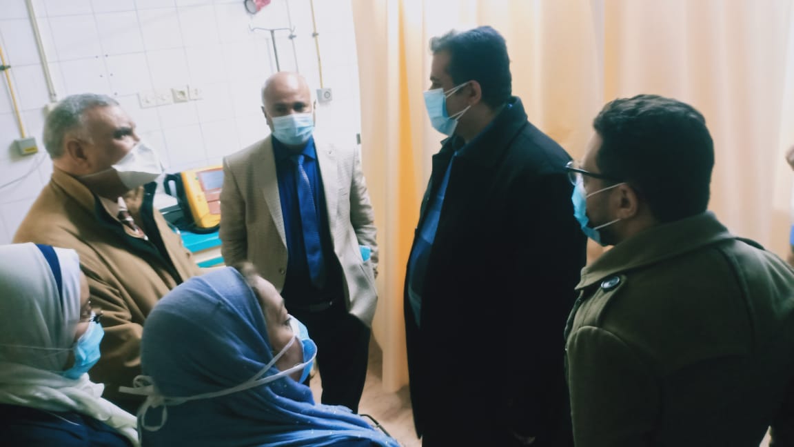 وكيل وزارة الصحة يتفقد مستشفي المنشاوي العام بالغربية -صور