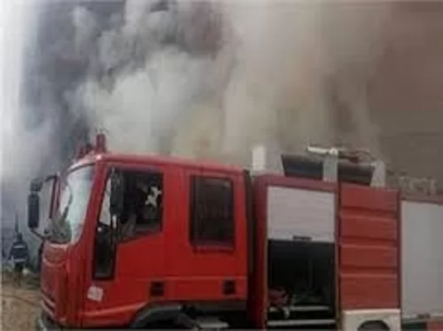 السيطرة على حريق داخل سايبر بسنتر شهير في مدينة العبور 