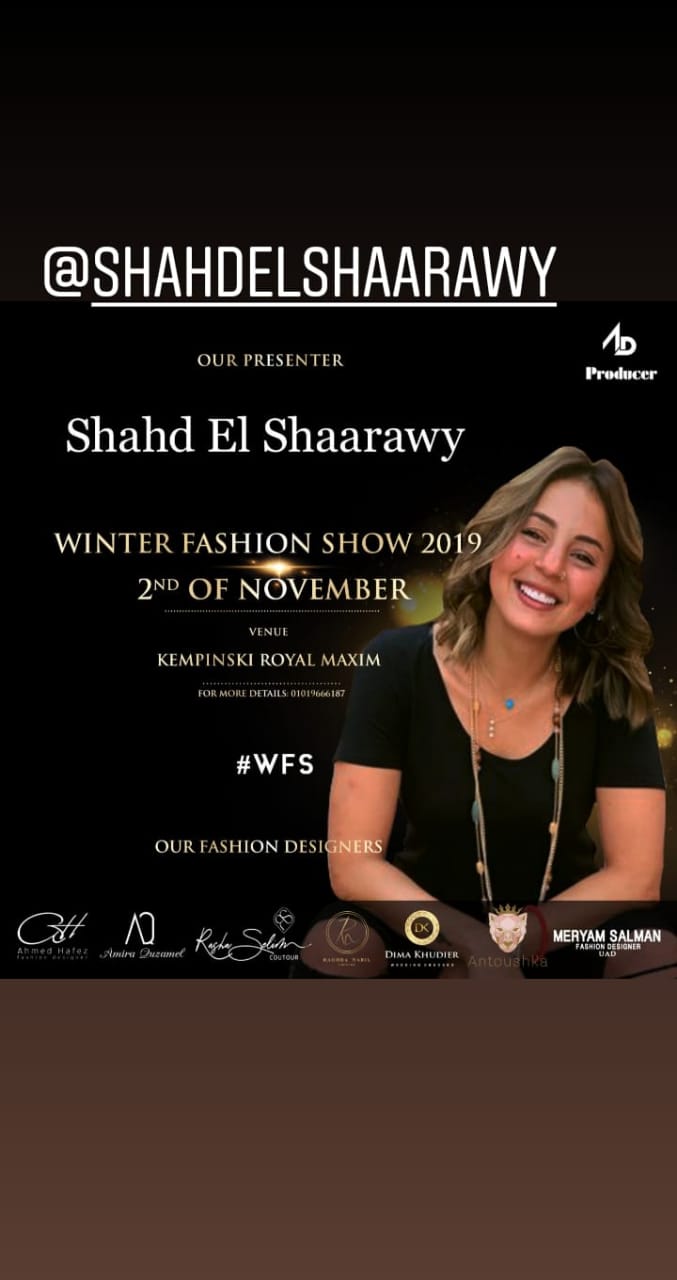 كارمن سليمان تحيي عرض ازياء  Winter Fashion Show