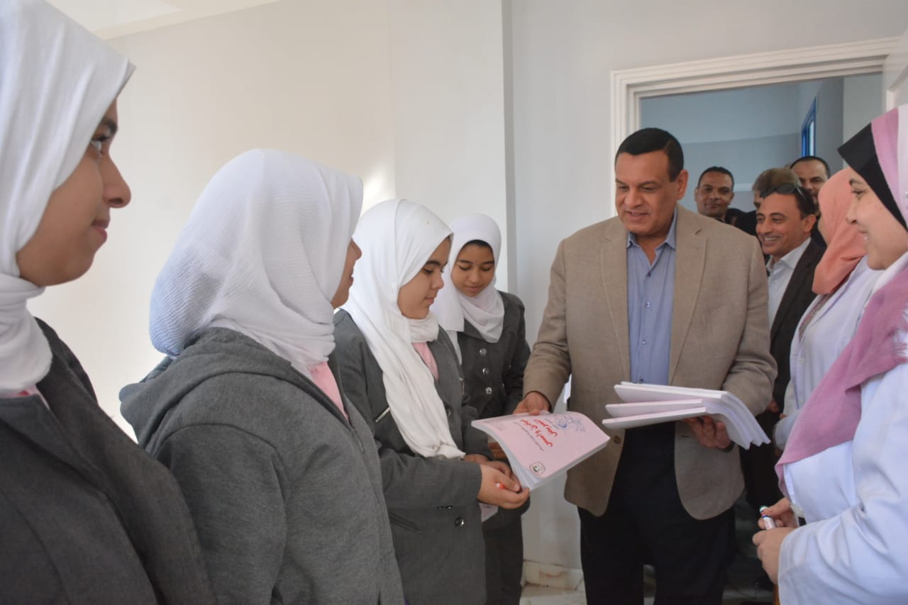  ٢ مليون جنيه لتوسعات مدرسة تمريض مستشفى رشيد المركزي ..صور .