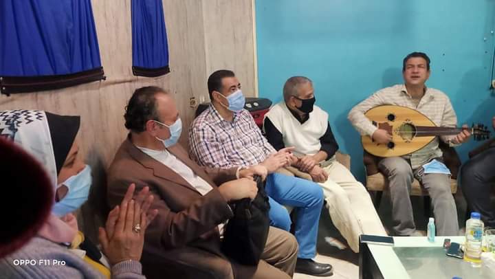 أمسية شعرية غنائية ببيت ثقافة الخانكة