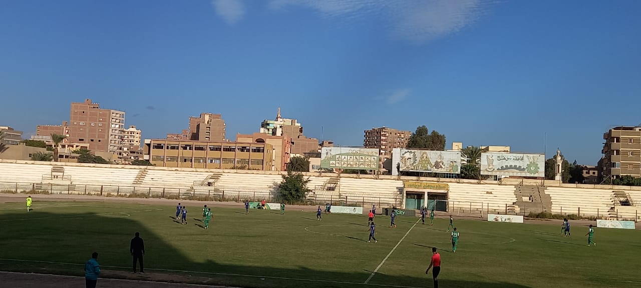 لقطة من مباراة سوهاج والالومنيوم