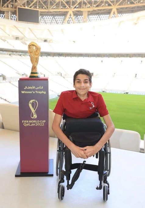 لأول مرة.. افتتاح كأس العالم 2022 بتلاوة قرآنية لشاب من ذوى الهمم