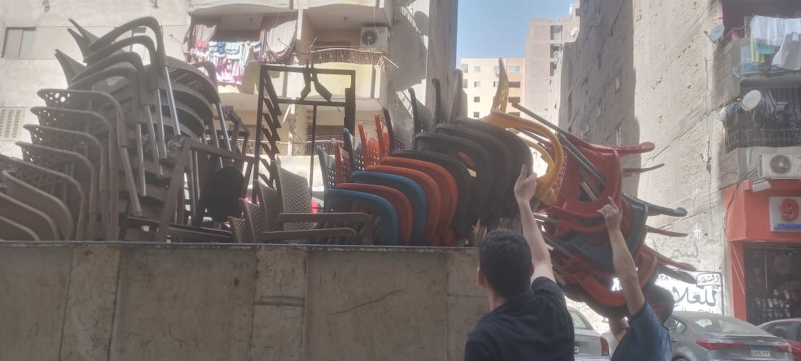 حملة مكبرة لإزالة العشوائيات وتنظيم الموقف