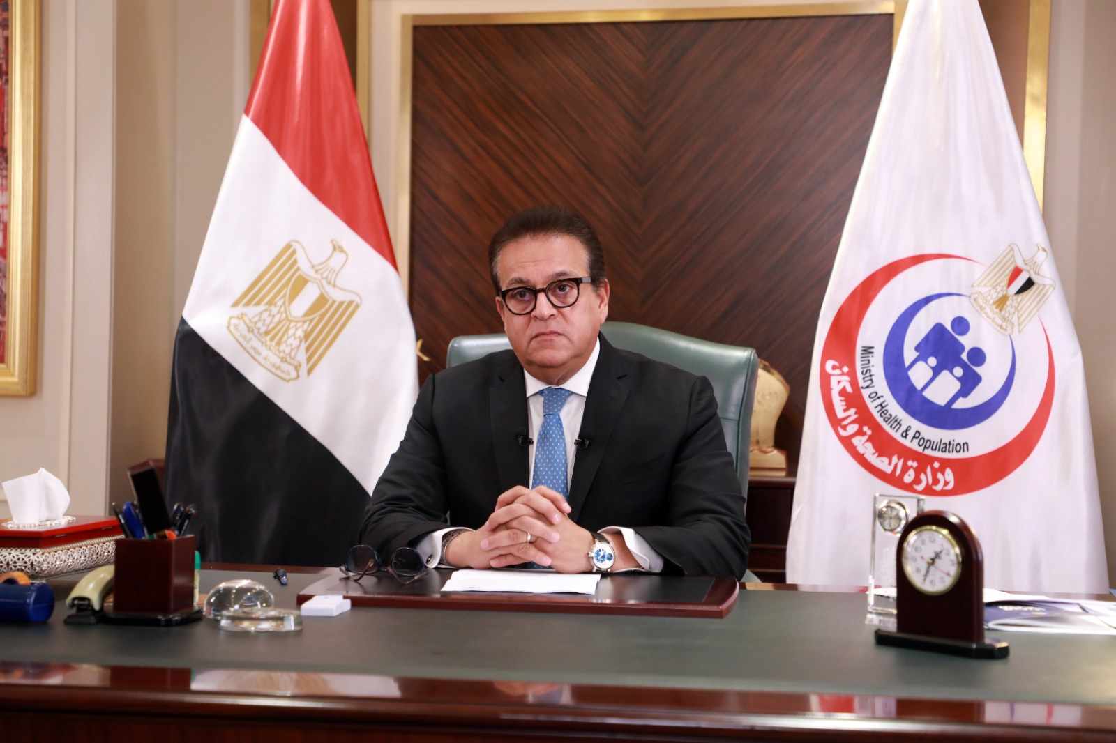 الدكتور خالد عبدالغفار وزير الصحة