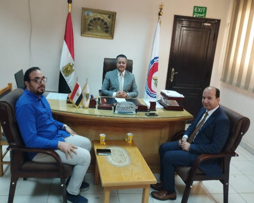 الدكتور حمودة الجزار.  وكيل وزارة الصحة بالقليوبية 