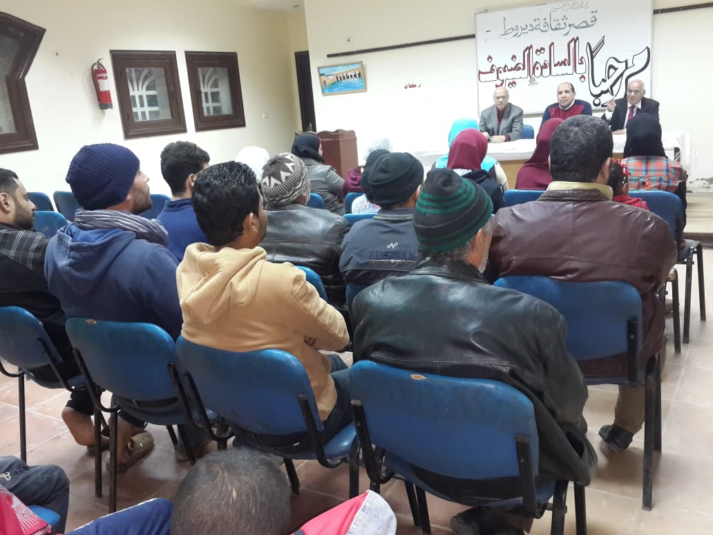 المرأة المصرية اديبة ومفكرة  صالون ثقافي بديروط 