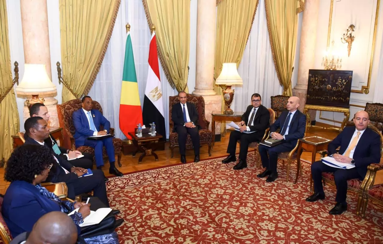 وزير الخارجية يبحث التعاون مع وزير خارجية جمهورية الكونجو 