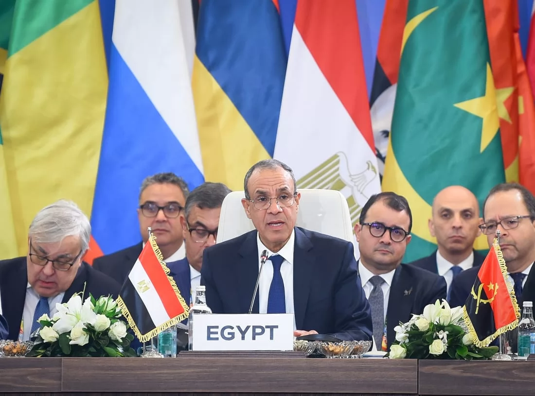 وزير الخارجية يفتتح المؤتمر الوزاري الروسي الأفريقي ويلقي كلمة نيابة عن الرئيس 