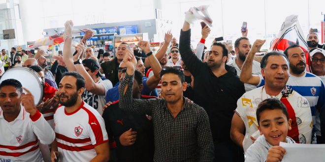 جماهير الأهلى والزمالك تتوافد على ستاد بن زايد لمؤازرتهم فى السوبر 