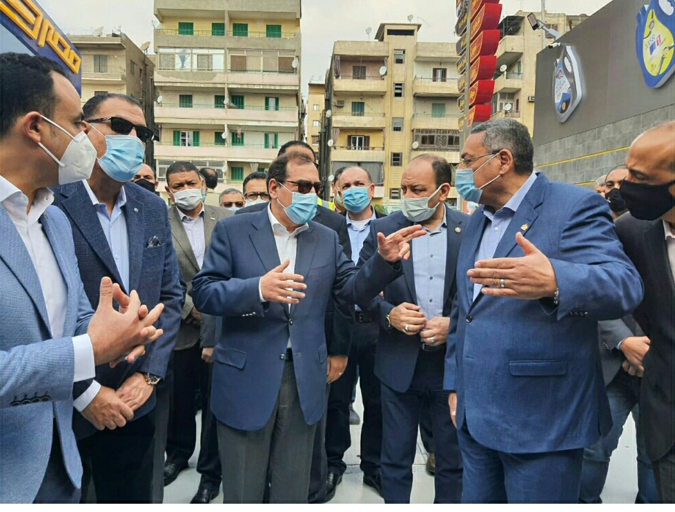 فى إطار المبادرة الرئاسية.. افتتاح محطة جديدة لاستخدام الغاز الطبيعى كوقود