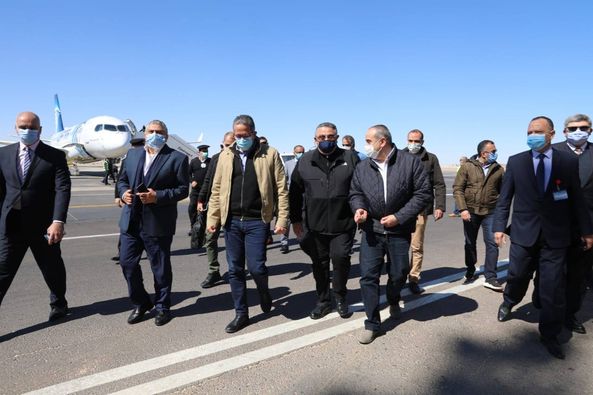 جانب من الزيارة