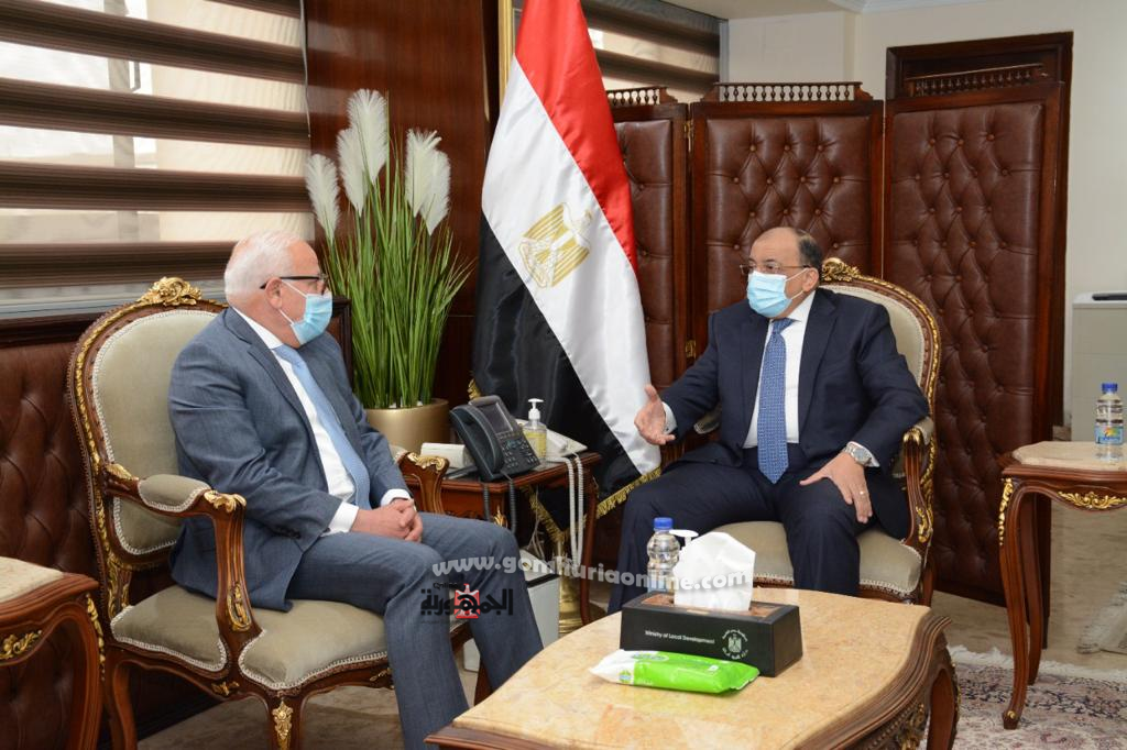 وزير التنمية المحلية ومحافظ بور سعيد