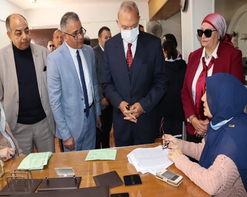 محافظ القليوبية عبد الحميد الهجان