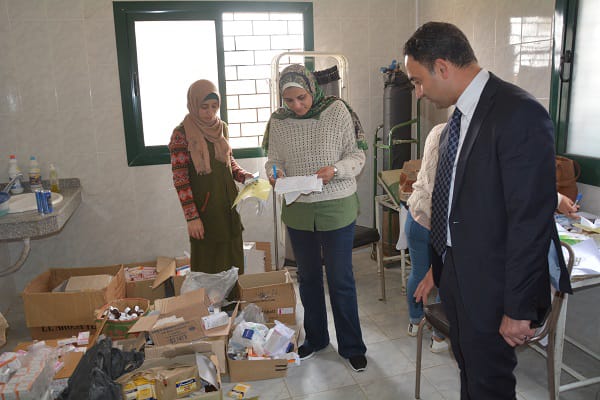 قافلة طبية شاملة لقرية دسيا تنظمها جامعة الفيوم